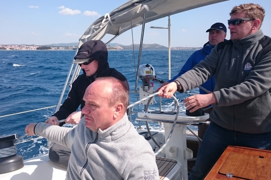 Jachtowy Sternik Morski (Chorwacja, kwiecień 2017)