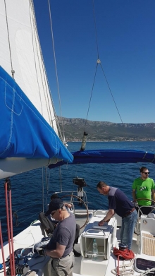 Przygotowanie do samodzielnego prowadzenia jachtu morskiego foto: Ula Moczulska