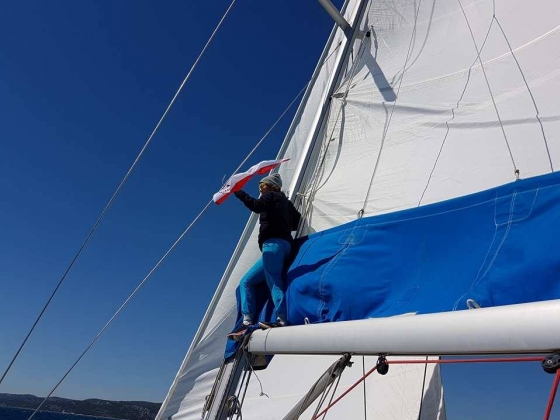 Przygotowanie do samodzielnego prowadzenia jachtu morskiego (Chorwacja, maj 2017)