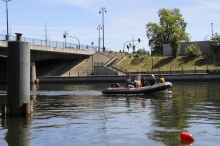 Kurs sternika motorowodnego (Bydgoszcz, czerwiec 2017) foto: Adam Dyniewski