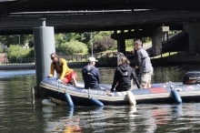 Kurs sternika motorowodnego (Bydgoszcz, czerwiec 2017) foto: Adam Dyniewski