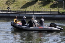 Kurs sternika motorowodnego (Bydgoszcz, czerwiec 2017) foto: Adam Dyniewski