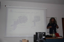 Silnik na jachcie (Bydgoszcz, czerwiec 2017) foto: Tomasz Cieślar