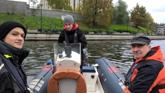 Kurs sternika motorowodnego (Bydgoszcz, paĽdziernik 2017)
