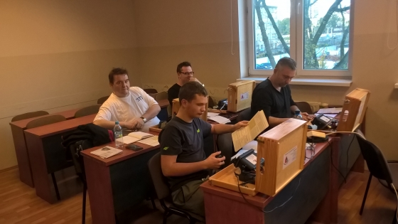 Kurs radiooperatora SRC (Bydgoszcz, paĽdziernik 2017)