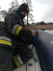 kurs sternika motorowodnego  foto: OSP Trzciel 