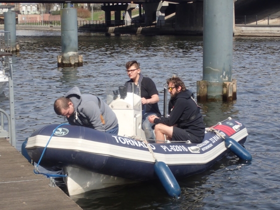 Kurs sternika motorowodnego (Bydgoszcz, kwiecień 2018)