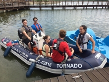 Sternik motorowodny  foto: Katarzyna Koj