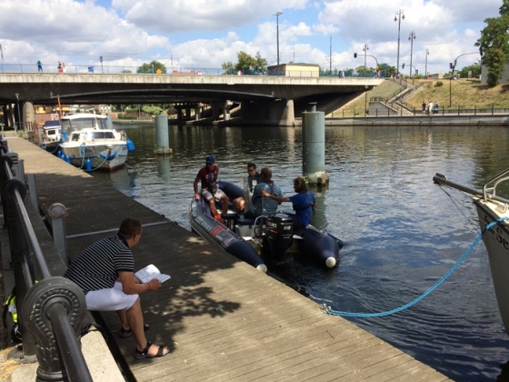 Kurs sternika motorowodnego (Bydgoszcz, lipiec 2018)