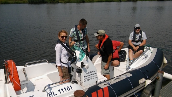 Kurs sternika motorowodnego (Kraków, lipiec 2018)