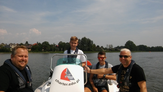 Kurs sternika motorowodnego (MOLO Osiek, sierpień 2018)