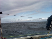 Jachtowy sternik morski na Bałtyku foto: Ula Moczulska