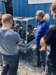 Silnik na jachcie foto: Bartosz Kubiczek