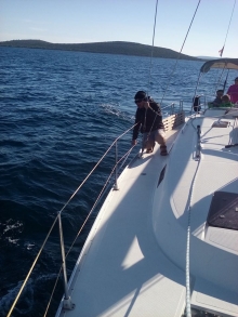 Jachtowy sternik morski - szkolenie w Chorwacji foto: Ula Moczulska