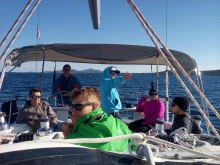 Jachtowy sternik morski - szkolenie w Chorwacji foto: Ula Moczulska