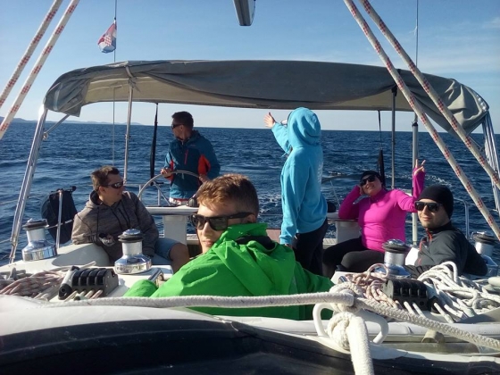 Kurs na patent Jachtowego Sternika Morskiego (Chorwacja, paĽdziernik 2018)