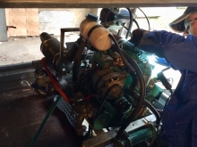 Silnik na jachcie  foto: Piotr Kowalski