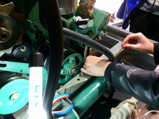 Silnik na jachcie (Bielsko-Biała, październik 2018)