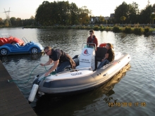 Egzamin sternik motorowodny - CEMOR foto: Wojciech Prus