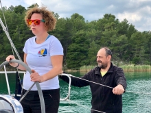 Szkolenie na paten jachtowego sternika morskiego w Chorwacji | Charter.edu.pl foto: Justyna&Bartek