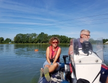 Sternik motorowodny na MOLO w Osieku | Charter.edu.pl foto: Bartek Gawęda