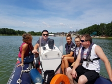 Sternik motorowodny na MOLO w Osieku | Charter.edu.pl foto: Bartek Gawęda