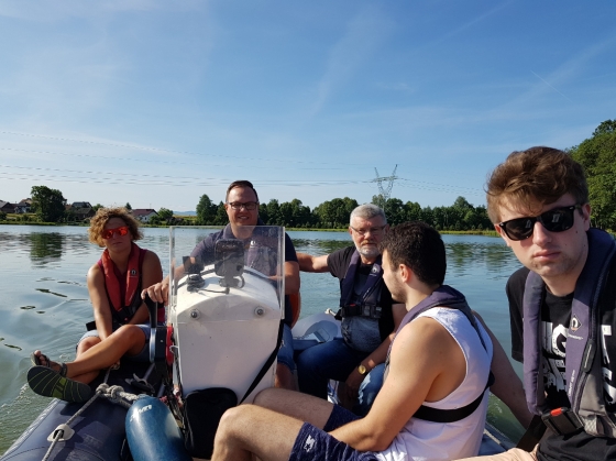 Kurs sternika motorowodnego (Molo Osiek, czerwiec 2019)