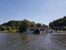 Bocznokołowiec na Wiśle foto: Bartek Gawęda