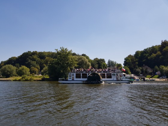 Nauka w sierpniowym słońcu (Kraków, sierpień)