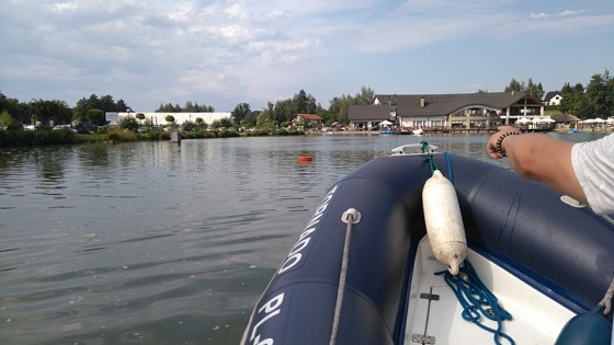 Zakończenie wakacji na łodzi motorowej (sierpień 2020)